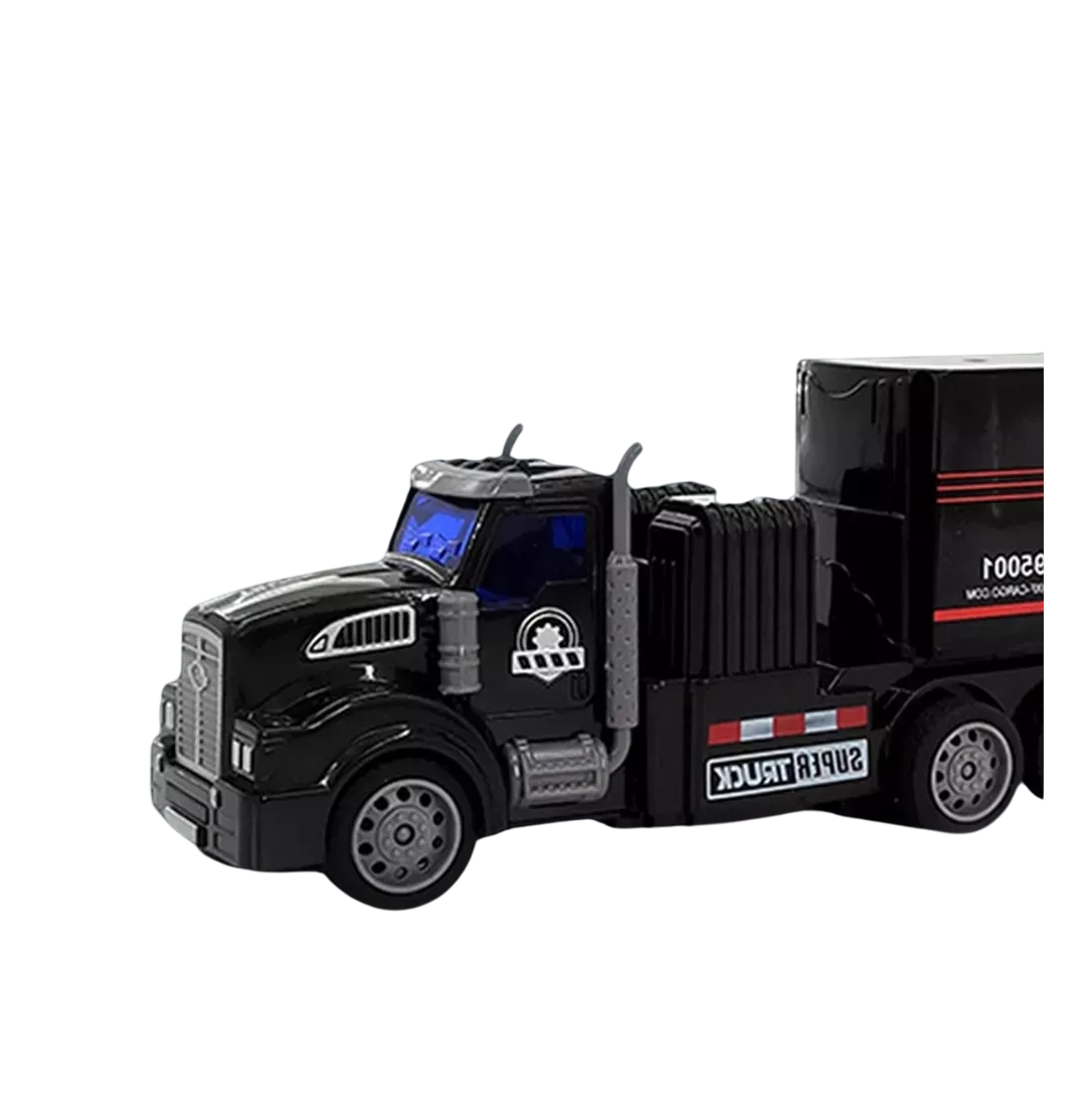 Foto 5 | Tráiler Control Remoto Tráiler Juguete, Belug  Negro