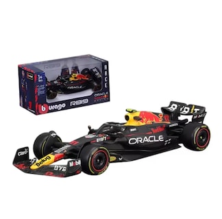 Foto 1 | Coche Sergio Pérez Fórmula 1 1:43 Burago Redbull F1 Rb19 #11, Belug Negro