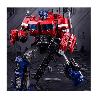 Foto 4 | Juguete Para Niños Con Coche Robot Transformador De Aleación Rojo