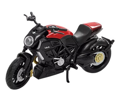Foto 1 | Motocicleta de Juguete Alear Escala 1:18 Ducati Diavel Rojo