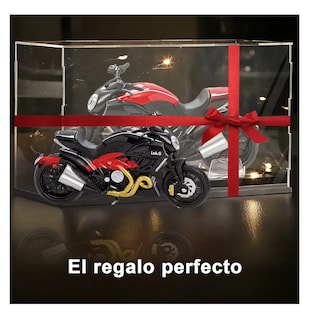 Foto 4 | Motocicleta de Juguete Alear Escala 1:18 Ducati Diavel Rojo