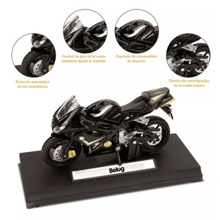 Foto 2 | Motocicleta Ducati1098s a Escala 1:18 Aleación Zinc