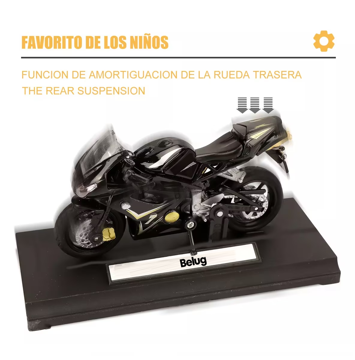 Foto 5 pulgar | Motocicleta Ducati1098s a Escala 1:18 Aleación Zinc