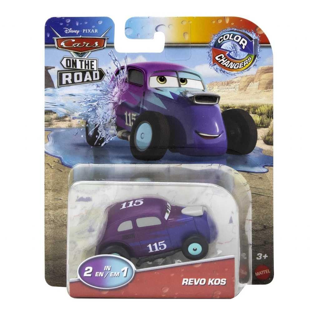 Toy Disney Cars Color Changers 2022 Cars On The Road Revo Kos - Venta Internacional.