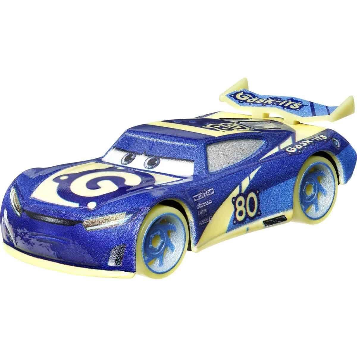 Vehículo Fundido A Presión Disney Cars Glow Racers Dan Carcia 1:55 - Venta Internacional.