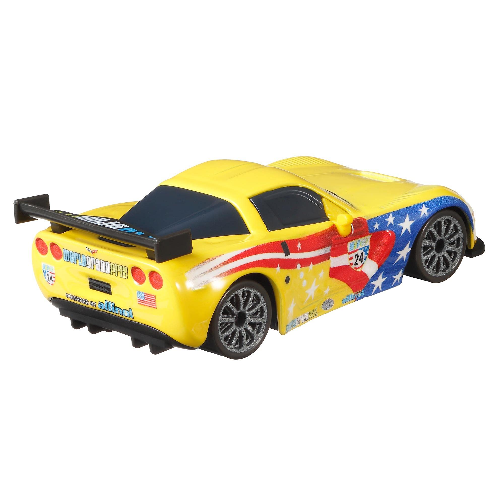 Foto 3 pulgar | Coche De Juguete Disney Cars Fundido A Presión Jeff Gorvette A Escala 1:55 Para Niños De 3 Años O Más - Venta In