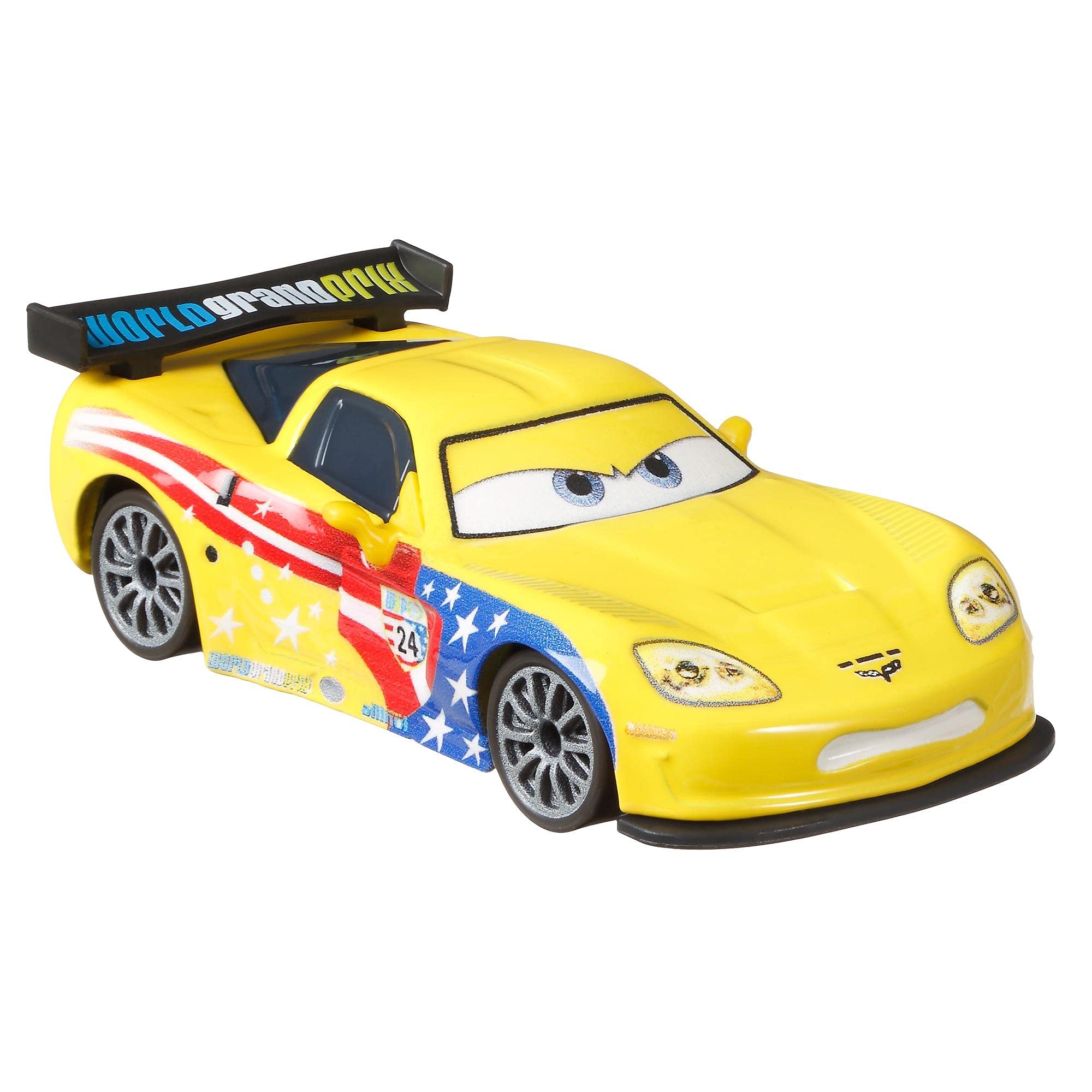 Foto 4 pulgar | Coche De Juguete Disney Cars Fundido A Presión Jeff Gorvette A Escala 1:55 Para Niños De 3 Años O Más - Venta In