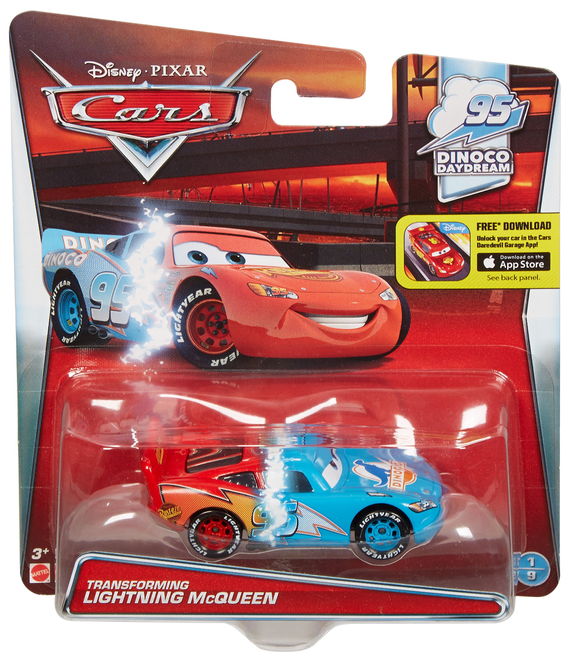 Foto 4 pulgar | Coches De Juguete Disney Pixar Fundidos A Presión Que Transforman A Lightning Mcqueen - Venta Internacional.