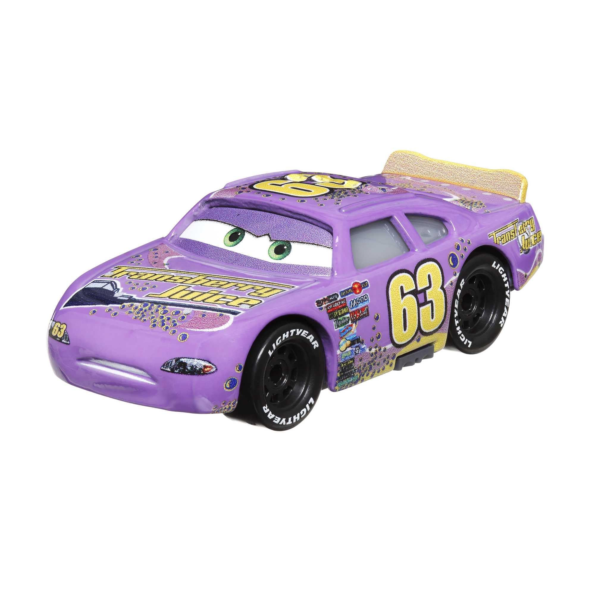 Toy Disney Cars Lee Revkins A Escala 1:55 Moldeados A Presión - Venta Internacional.
