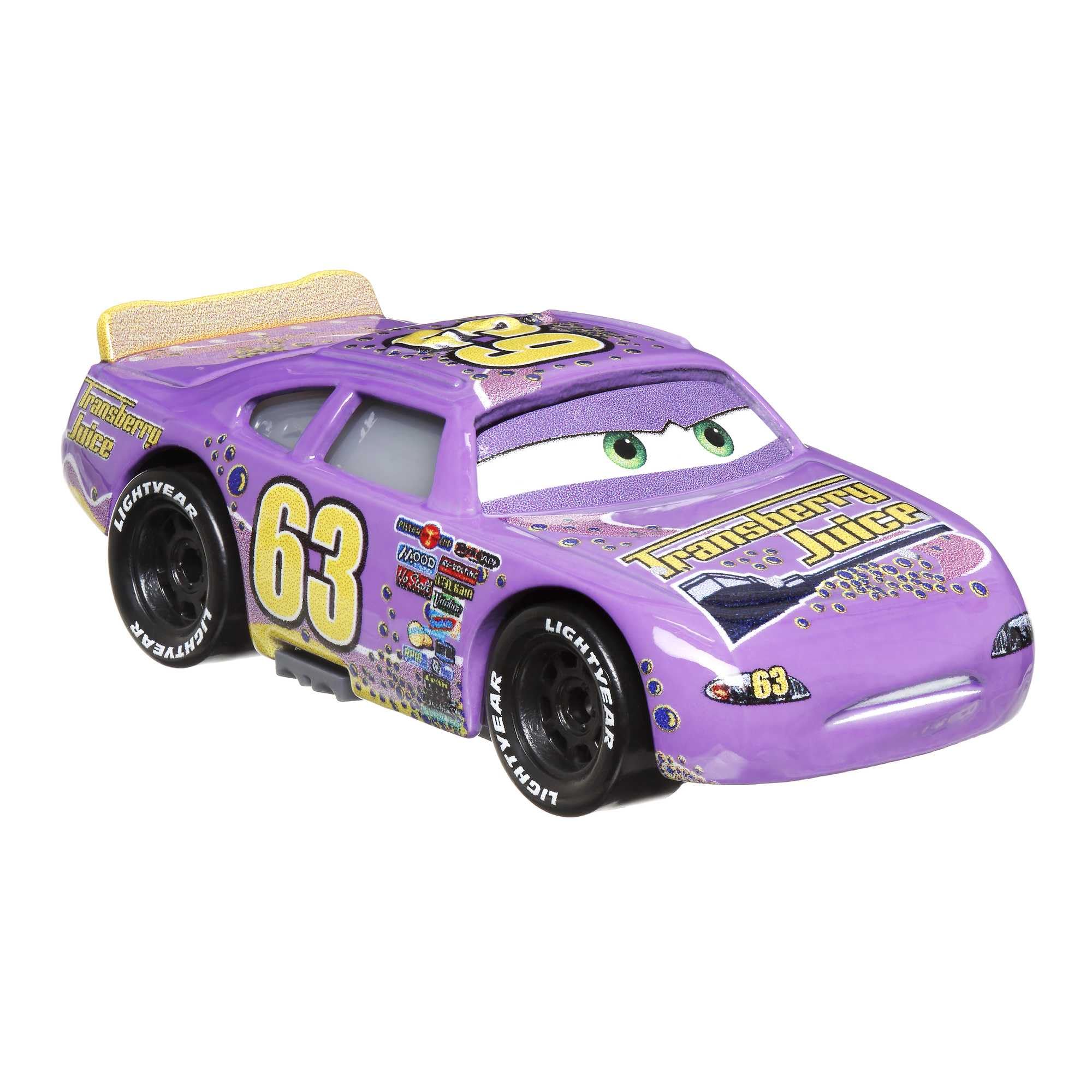 Foto 2 | Toy Disney Cars Lee Revkins A Escala 1:55 Moldeados A Presión - Venta Internacional.