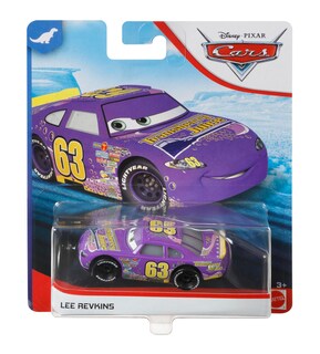 Foto 4 | Toy Disney Cars Lee Revkins A Escala 1:55 Moldeados A Presión - Venta Internacional.