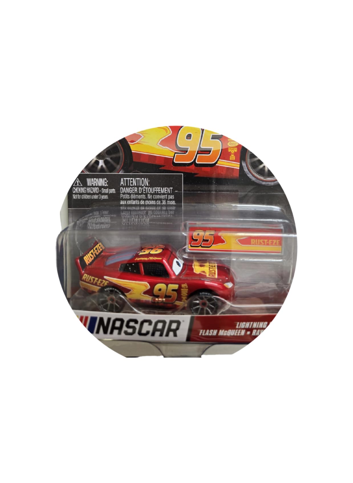 Foto 4 pulgar | Coche Fundido A Presión Disney Cars Nascar Lightning Mcqueen 2024 - Venta Internacional.
