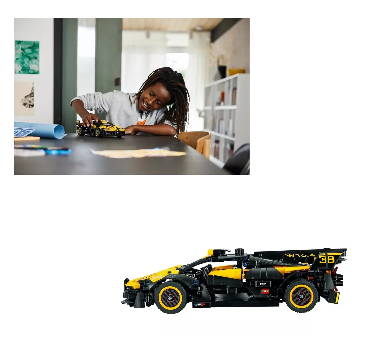 Foto 4 pulgar | Kit de Construcción Technic Bugatti Bolide 905 Piezas