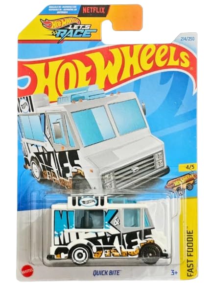 Foto 1 | Vehículo Fundido Hot Wheels Quick Bite Fast Foodie 4/5 - Venta Internacional.