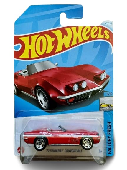 Vehículo Fundido A Presión Hot Wheels Factory Fresh '72 Stingray 1:64 - Venta Internacional.