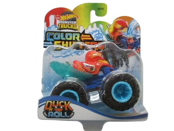 Toy Hot Wheels Monster Trucks Color Shifters Duck N Roll - Venta Internacional.