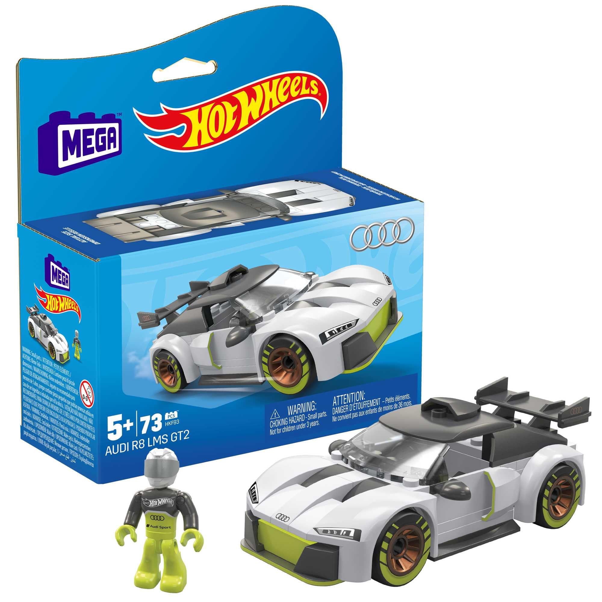Foto 2 pulgar | Set De Juego De Construcción Mega Hot Wheels Para Audi R8 Lms Gt2 - Venta Internacional.