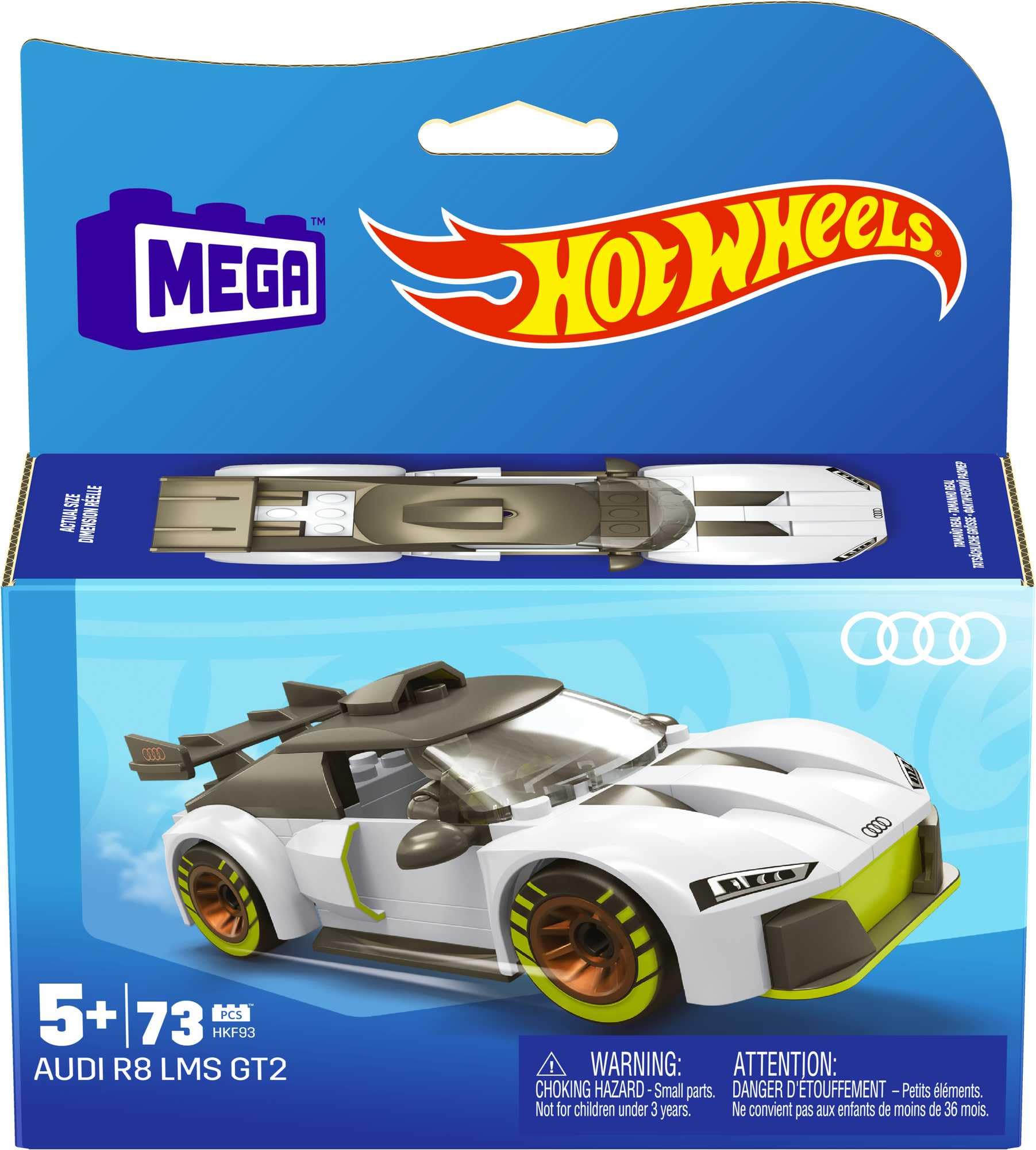 Foto 7 pulgar | Set De Juego De Construcción Mega Hot Wheels Para Audi R8 Lms Gt2 - Venta Internacional.