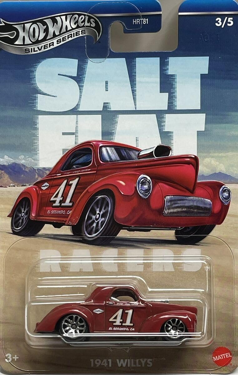 Toy Hot Wheels Silver Series Salt Fiat Racers 1941 Willys - Venta Internacional.