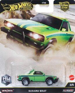 Foto 6 | Auto De Juguete Hot Wheels Premium Car Culture 1:64 Subaru Fundido A Presión - Venta Internacional.