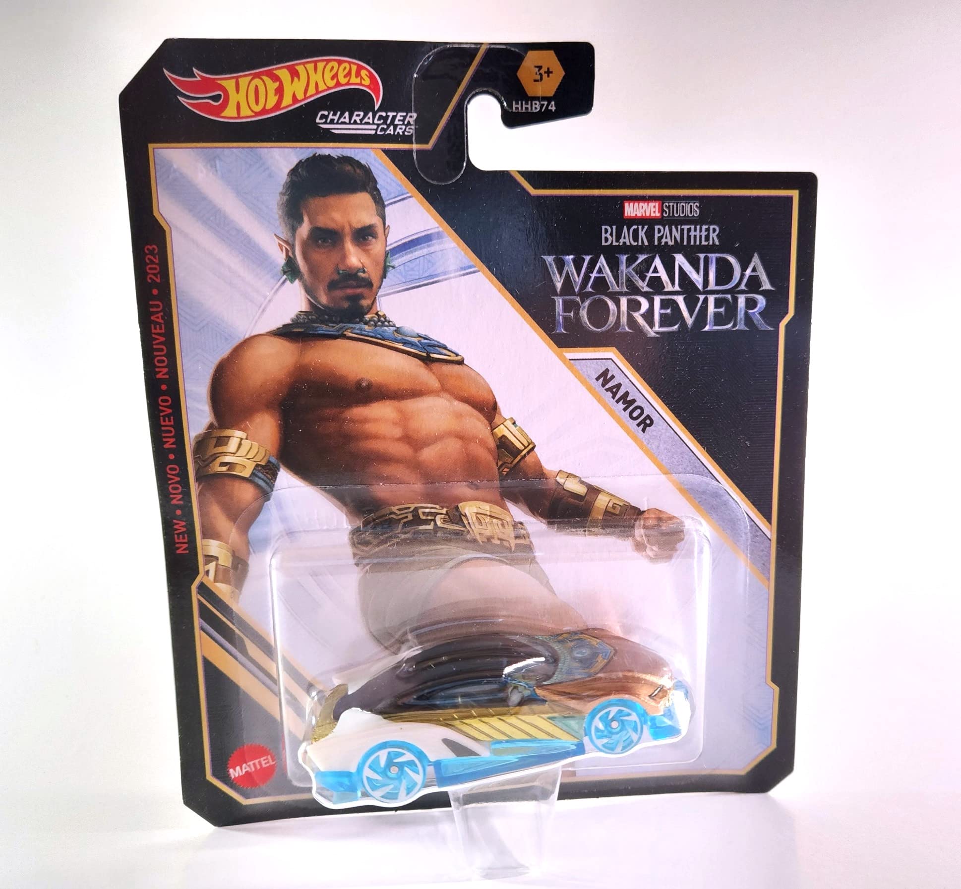 Carros De Personajes Hot Wheels Marvel Wakanda Forever Namor - Venta Internacional.