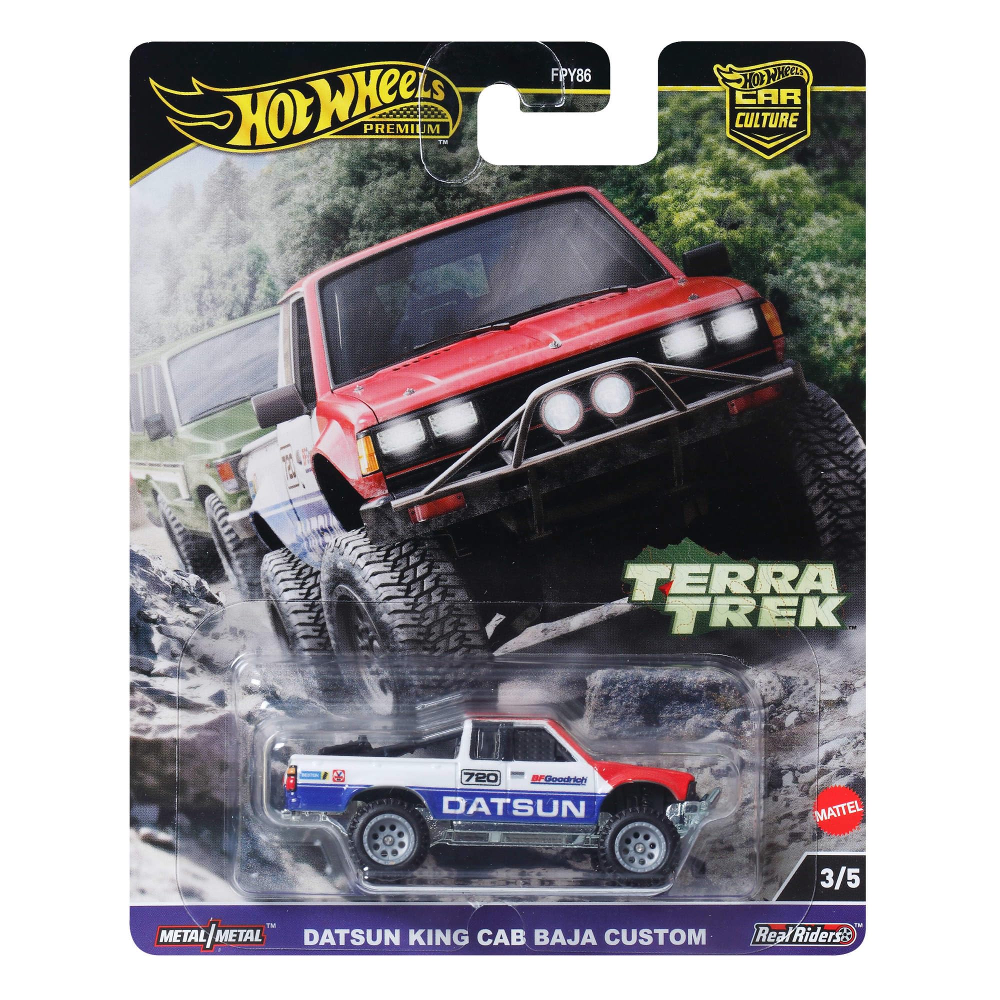 Auto De Juguete Hot Wheels Premium Car Culture Datsun King Cab Baja - Venta Internacional.