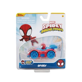 Foto 1 | El Coche De Carreras Spidey Y Sus Increíbles Amigos Amazing Metals 1:64 - Venta Internacional.