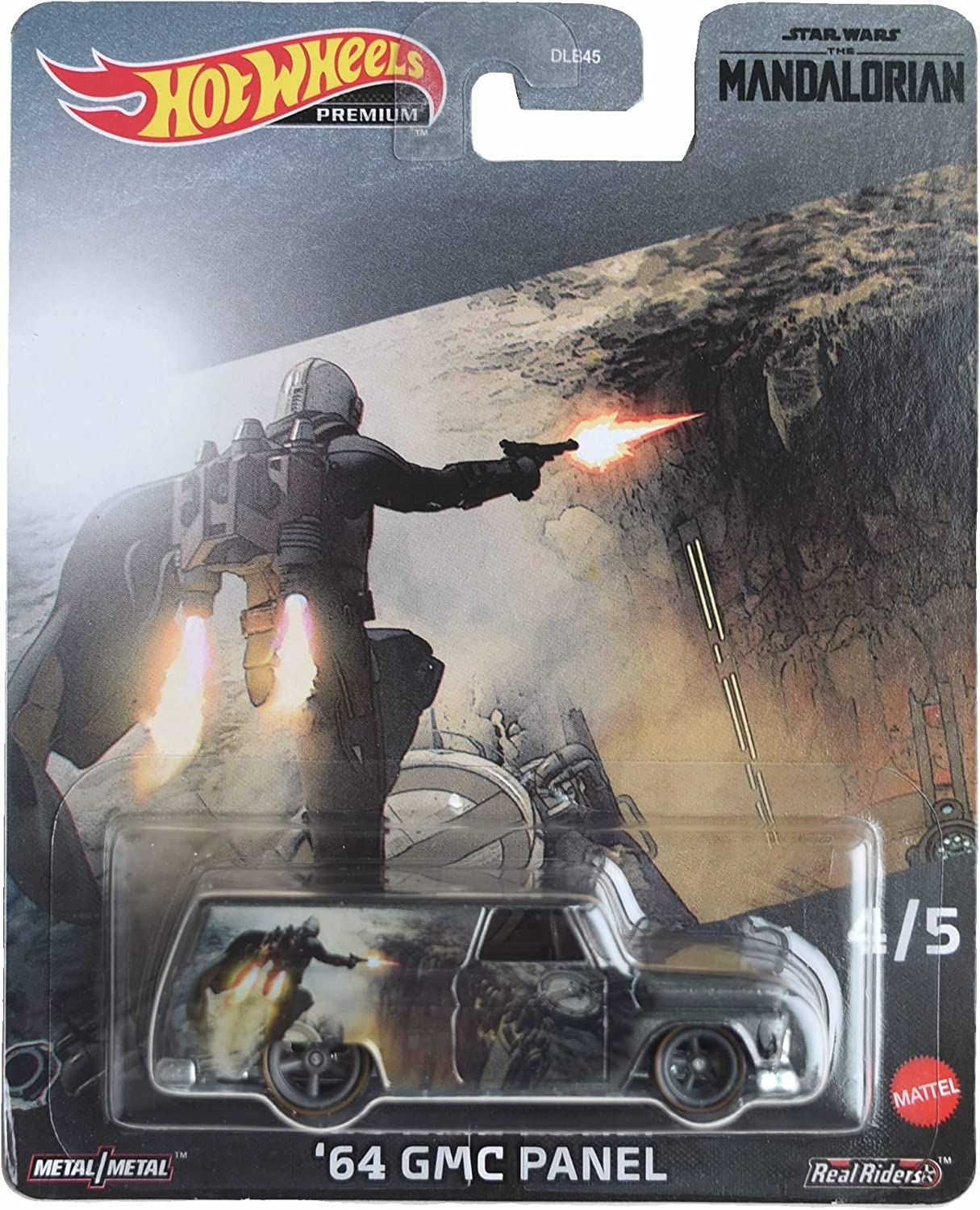 Panel Gmc Hot Wheels Star Wars Premium '64 Para Coche Fundido - Venta Internacional.