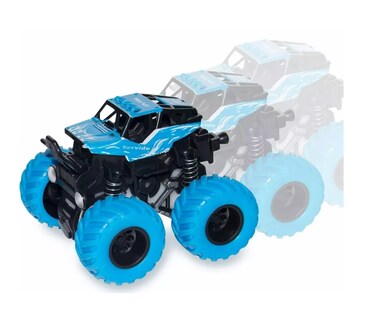 Foto 3 | Juguetes Monster Truck Coches De Juguete De Fricción 4 Pcs