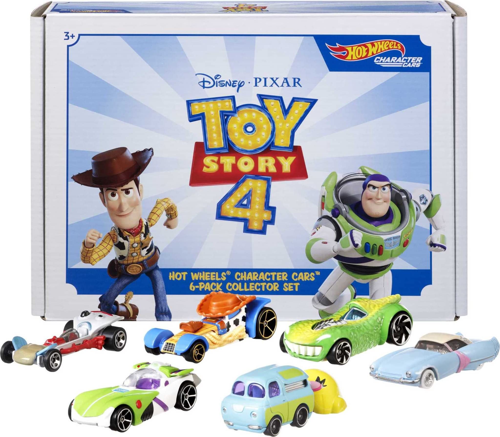 Toy Cars Hot Wheels Mattel Disney Pixar Toy Story 4 X 6 1:64 - Venta Internacional.