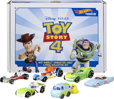 Foto 1 | Toy Cars Hot Wheels Mattel Disney Pixar Toy Story 4 X 6 1:64 - Venta Internacional.