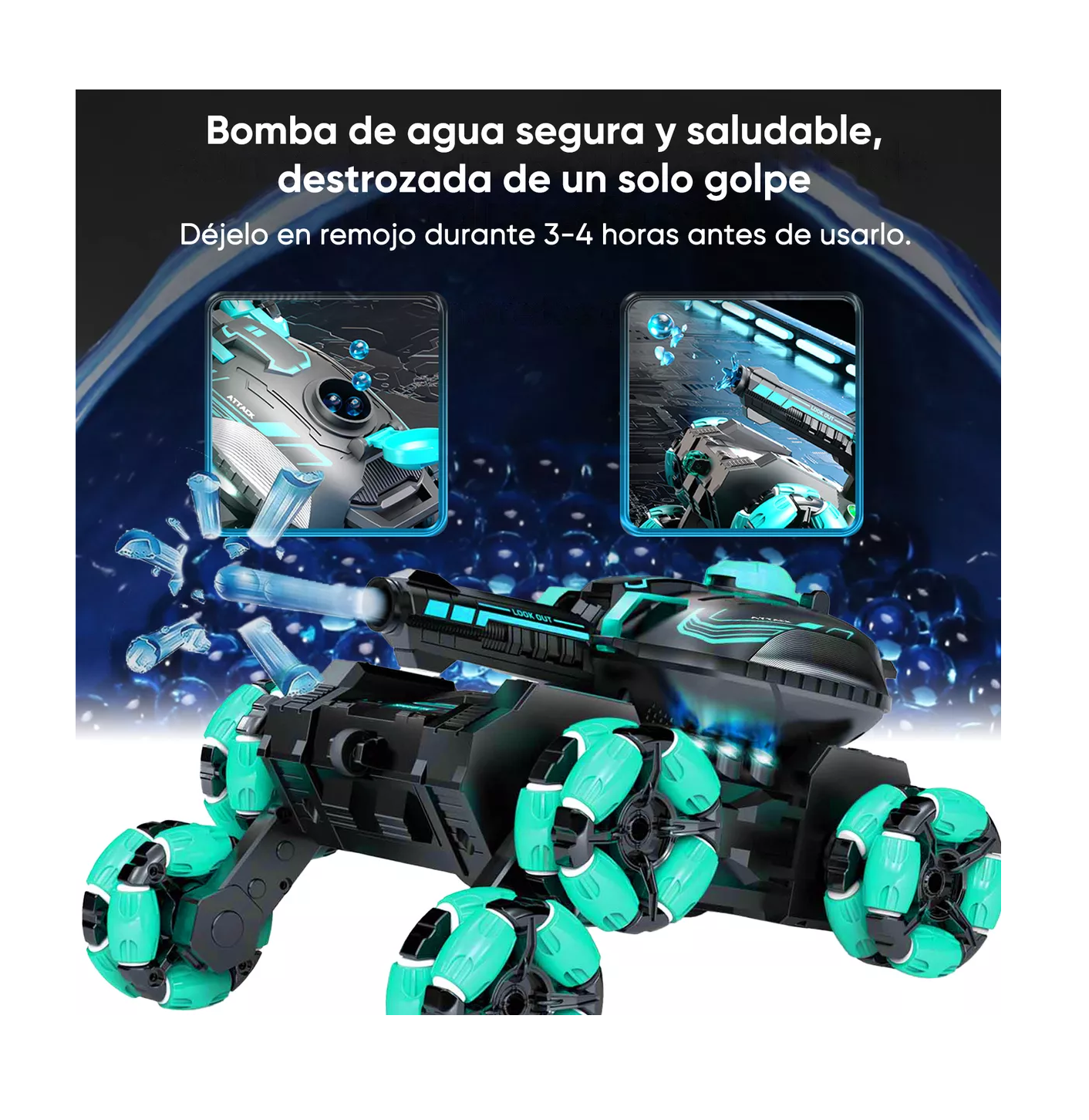 Foto 4 | Tanque de Control Remoto Lab.G