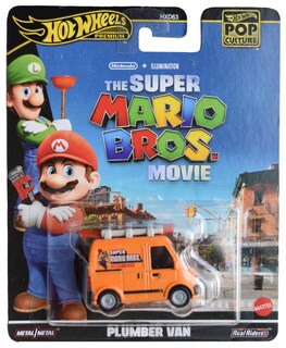 Foto 1 | Furgoneta de Fontanero Hot Wheels Moldeada a Escala 1:64 Hecha en Tailandia - Venta Internacional