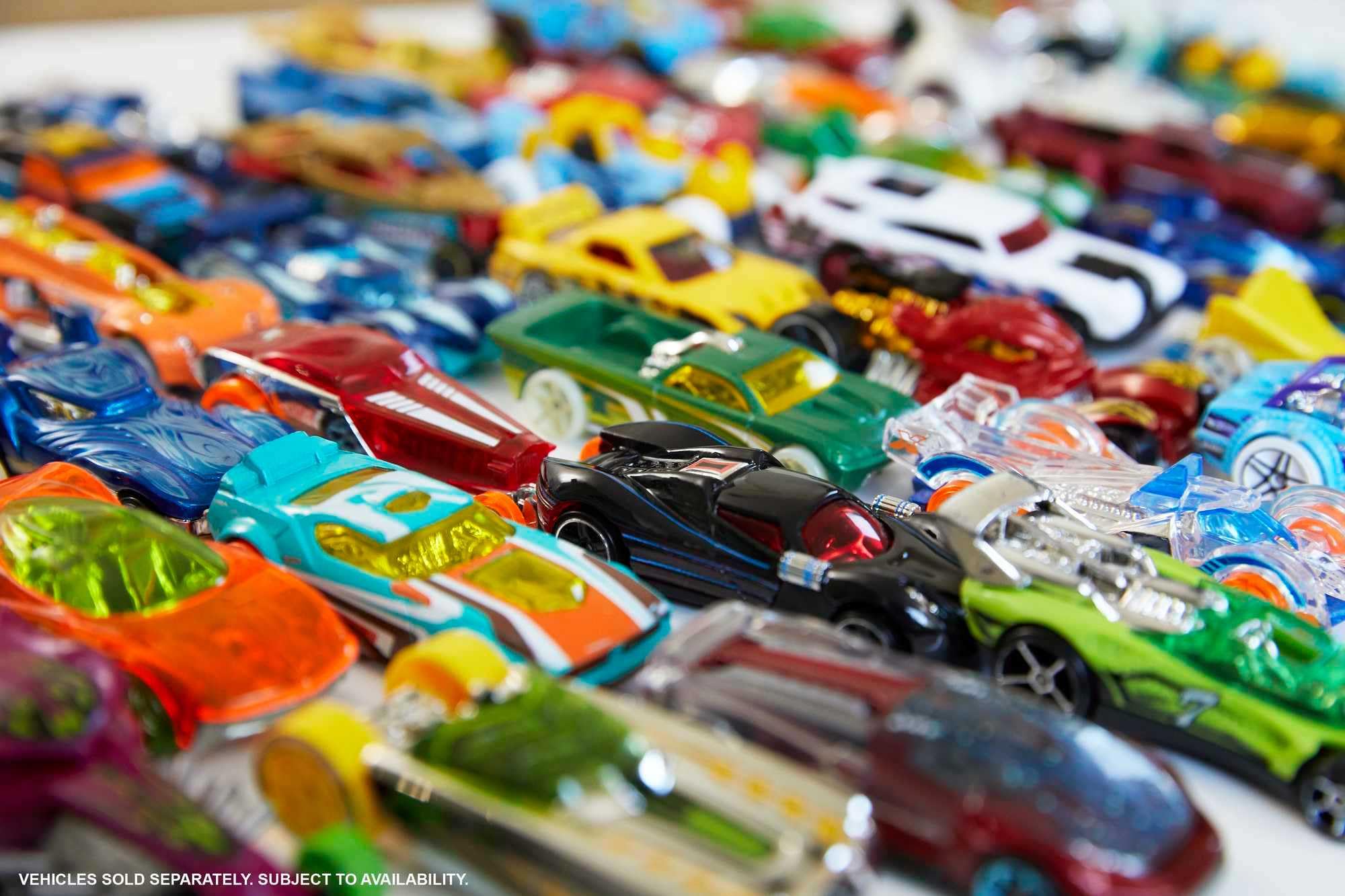 Foto 5 pulgar | Set De Camiones Y Coches De Juguete Hot Wheels, 50 Vehículos, Escala 1:64 - Venta Internacional.