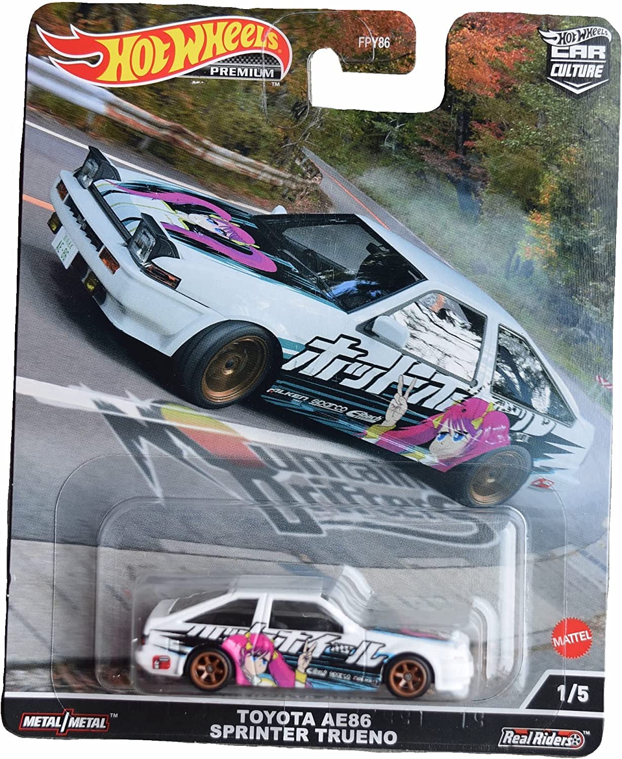 Auto De Juguete Hot Wheels Toyota Ae86 Sprinter Trueno Mountain Drifters - Venta Internacional. $696
