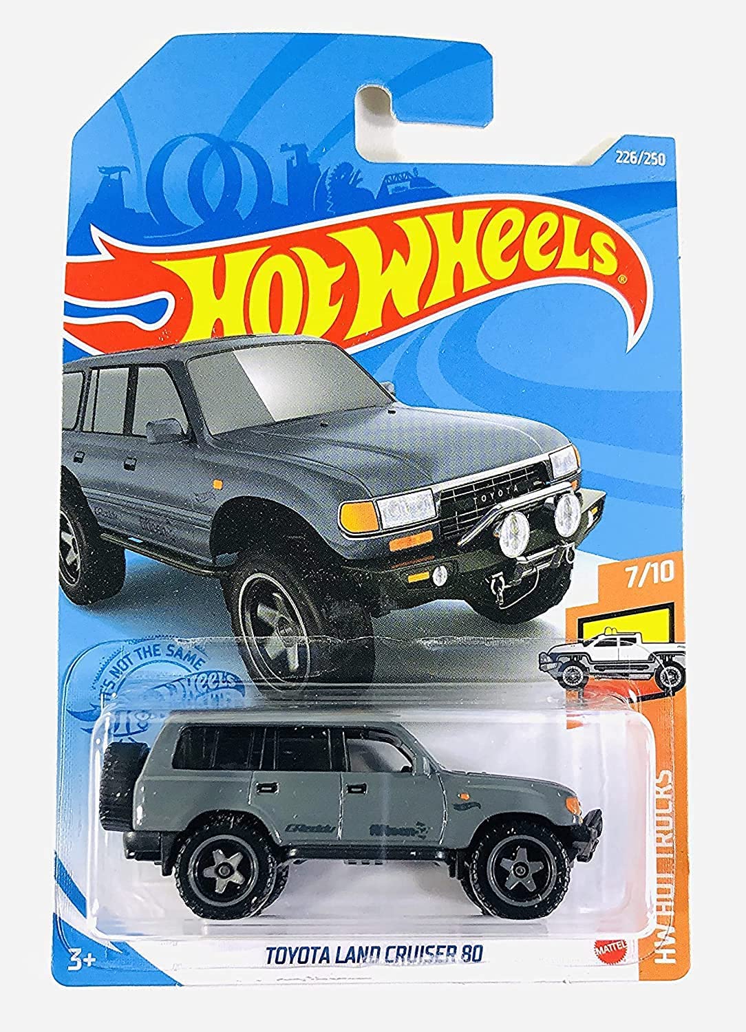Foto 2 pulgar | Juguete Fundido Hot Wheels 2021 Toyota Land Cruiser 80 1:64 - Venta Internacional.