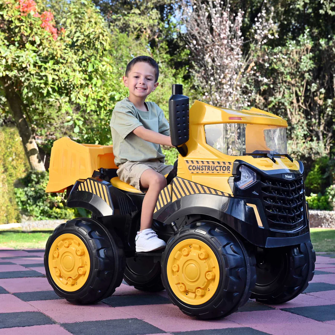 Foto 4 | Montable Eléctrico Prinsel Truck con Luces LED