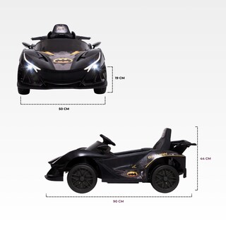 Foto 7 | Carro Eléctrico AEIOU B002 Negro Montable con Pedal para Niños