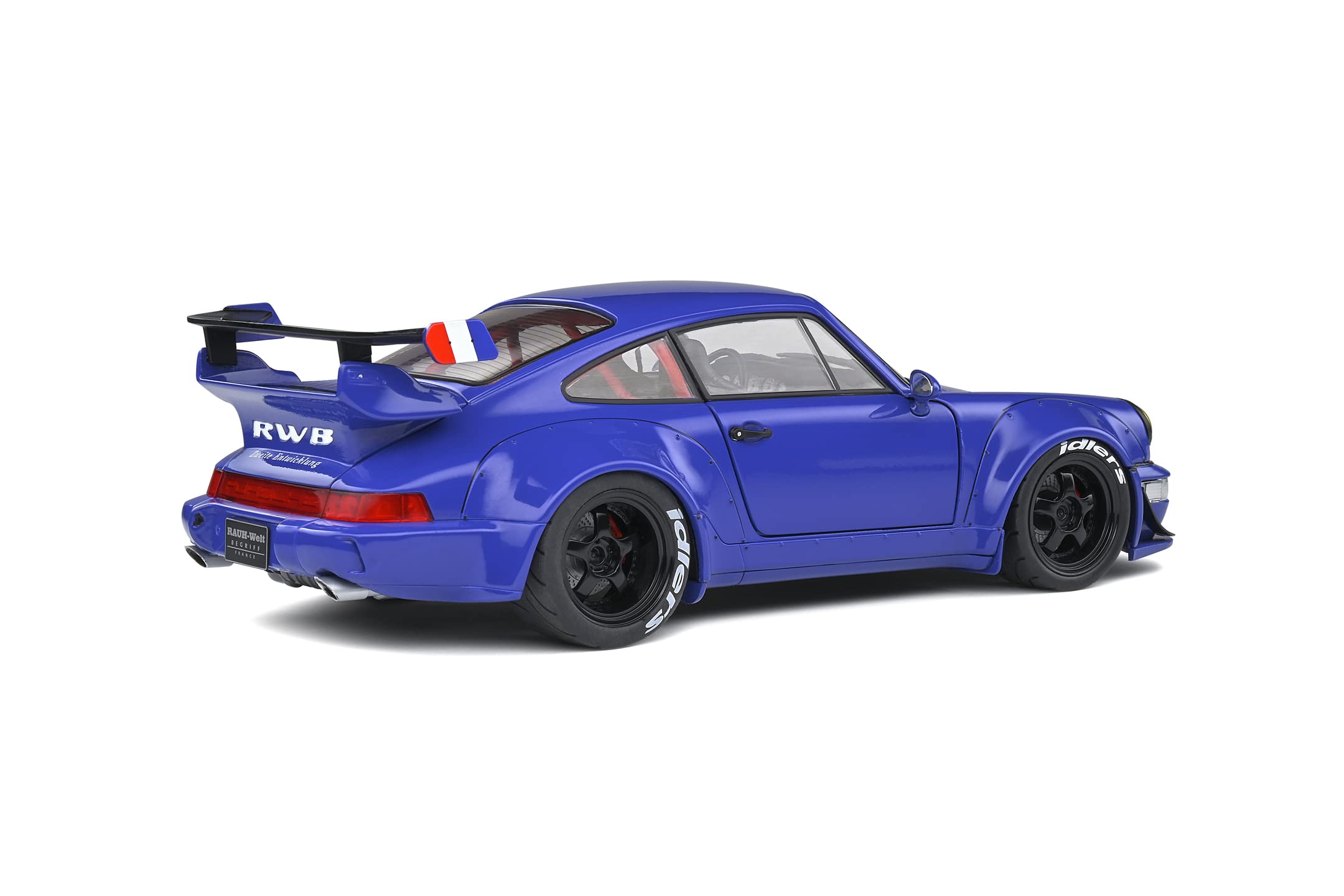 Foto 3 pulgar | Maqueta De Coche Solido Rwb 964 De Colección, Escala 1/18, Azul - Venta Internacional.