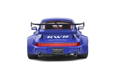 Foto 3 | Maqueta De Coche Solido Rwb 964 De Colección, Escala 1/18, Azul - Venta Internacional.