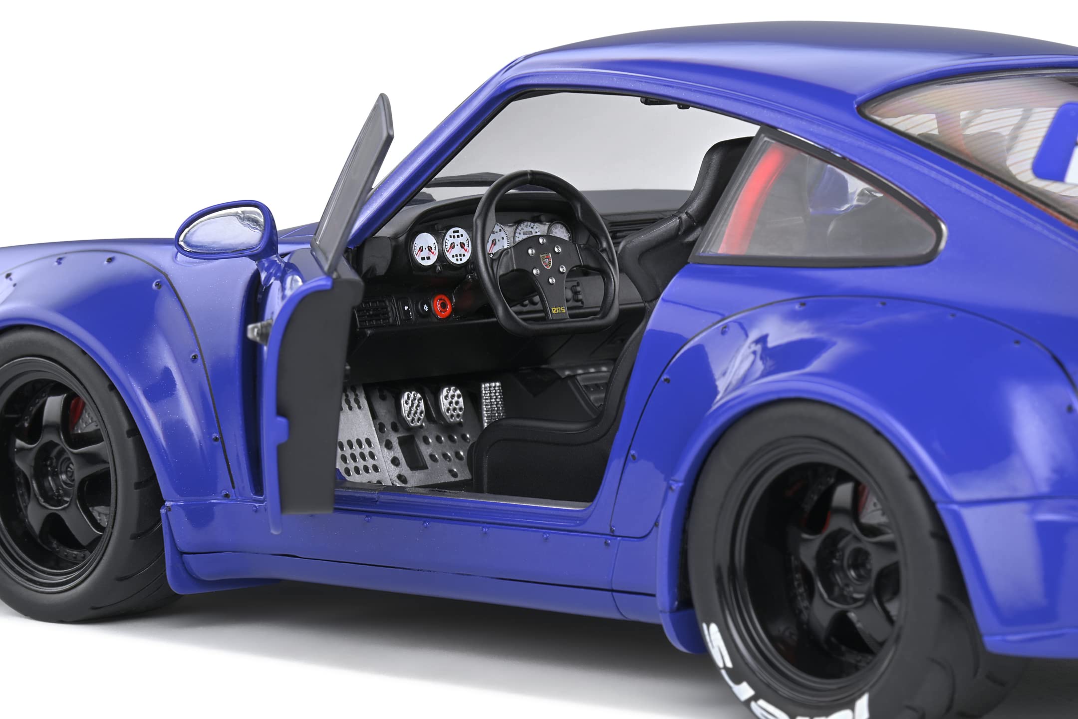 Foto 5 | Maqueta De Coche Solido Rwb 964 De Colección, Escala 1/18, Azul - Venta Internacional.