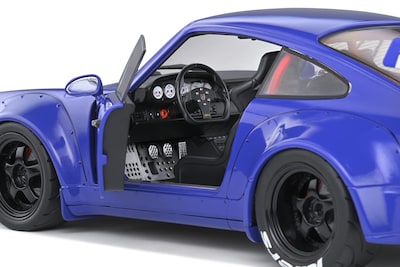 Foto 5 | Maqueta De Coche Solido Rwb 964 De Colección, Escala 1/18, Azul - Venta Internacional.