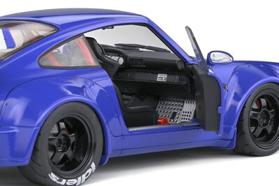 Foto 6 | Maqueta De Coche Solido Rwb 964 De Colección, Escala 1/18, Azul - Venta Internacional.