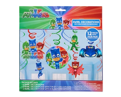 Foto 2 | Máscaras De Pijama American Greetings Para Decoración Colgante, Paquete De 12 - Venta Internacional.