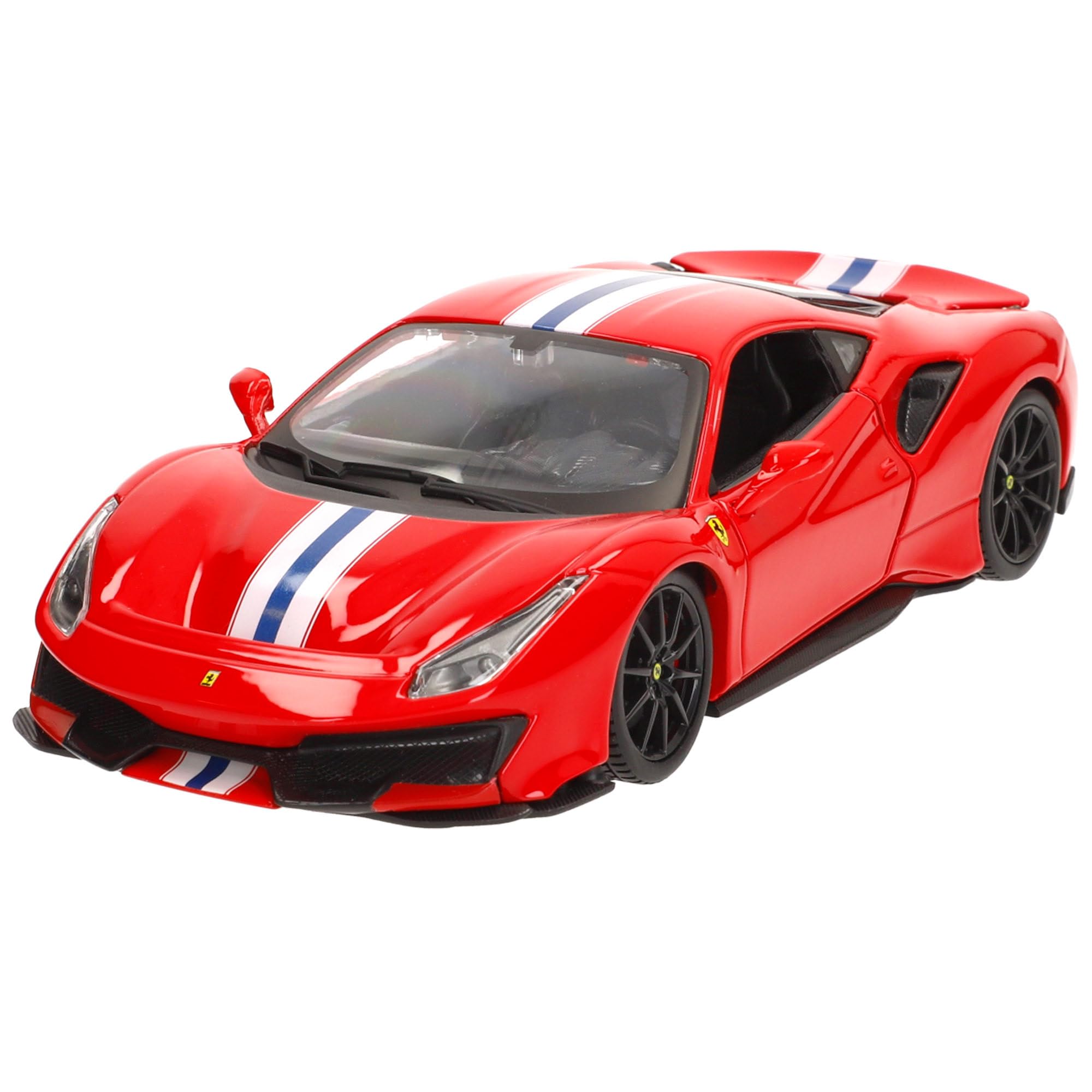 Foto 2 pulgar | Bburago Ferrari 488 Pista De Metal Fundido A Presión, Escala 1:24, Color Rojo - Venta Internacional.