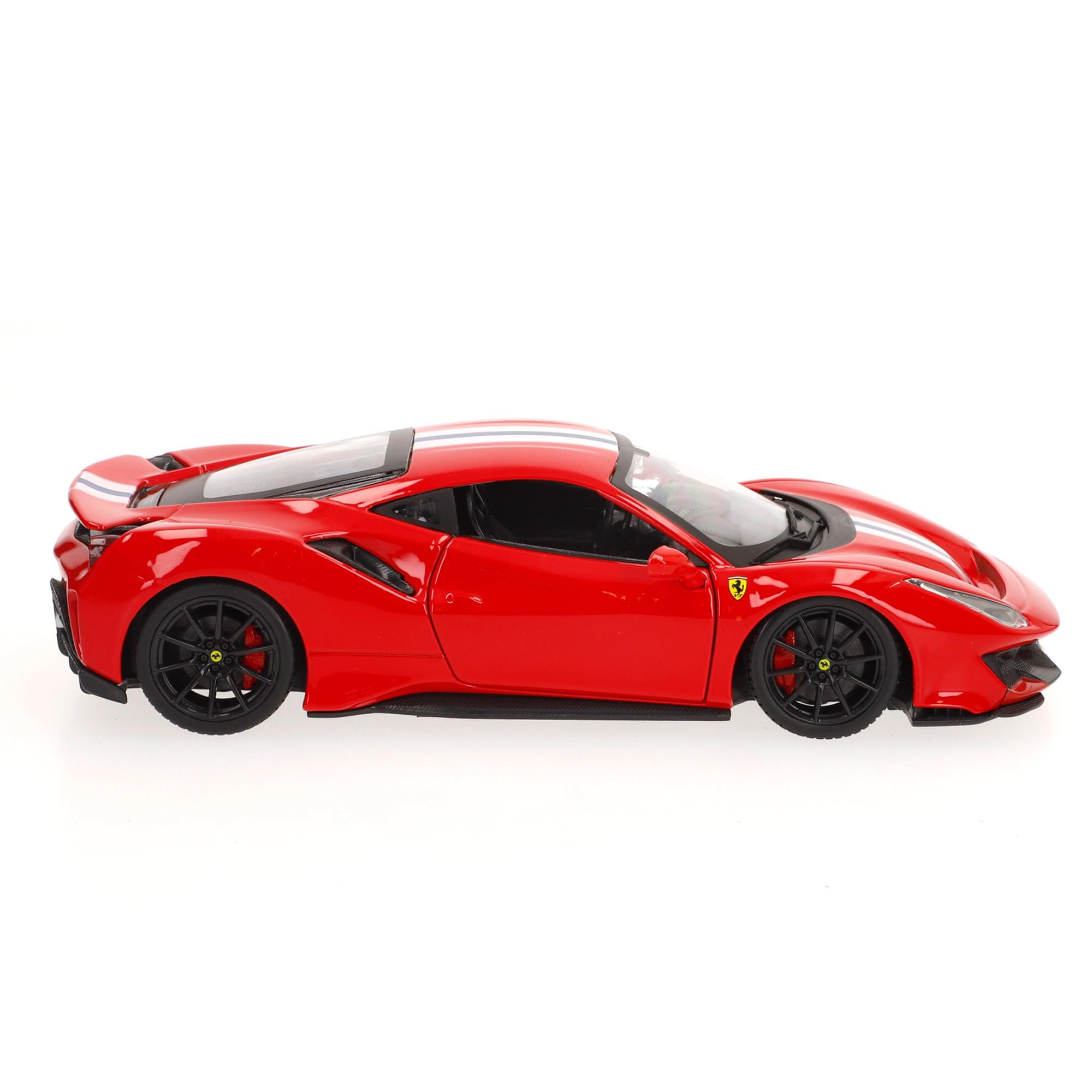 Foto 4 pulgar | Bburago Ferrari 488 Pista De Metal Fundido A Presión, Escala 1:24, Color Rojo - Venta Internacional.