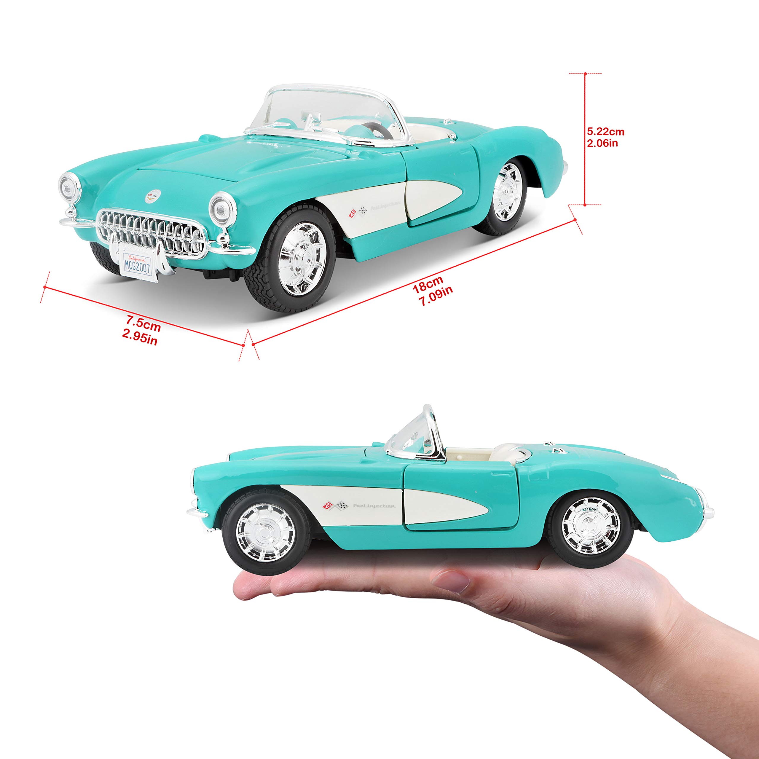 Foto 4 pulgar | Coche Maisto 1:24 Special Edition 1957 Chevrolet Corvette - Venta Internacional.