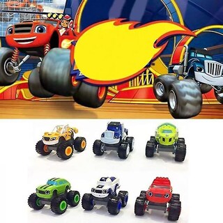 Foto 3 | Set De Vehículos Toy Blaze Y The Monster Machines - Venta Internacional.