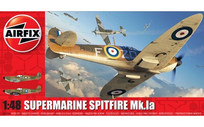 Foto 1 | Kit De Maquetas De Plástico Airfix Supermarine Spitfire Mk Ia 1:48 - Venta Internacional.