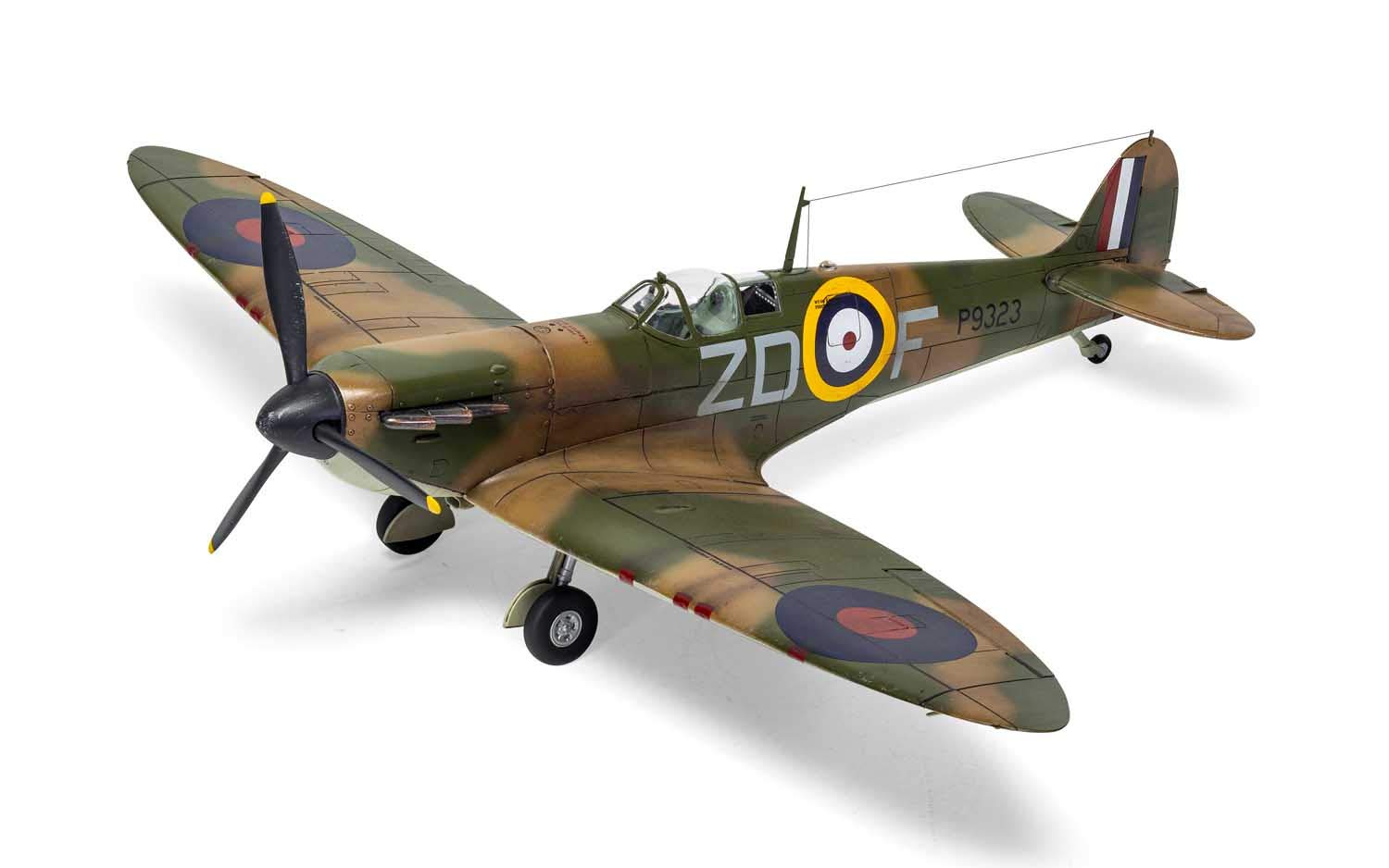 Foto 3 pulgar | Kit De Maquetas De Plástico Airfix Supermarine Spitfire Mk Ia 1:48 - Venta Internacional.